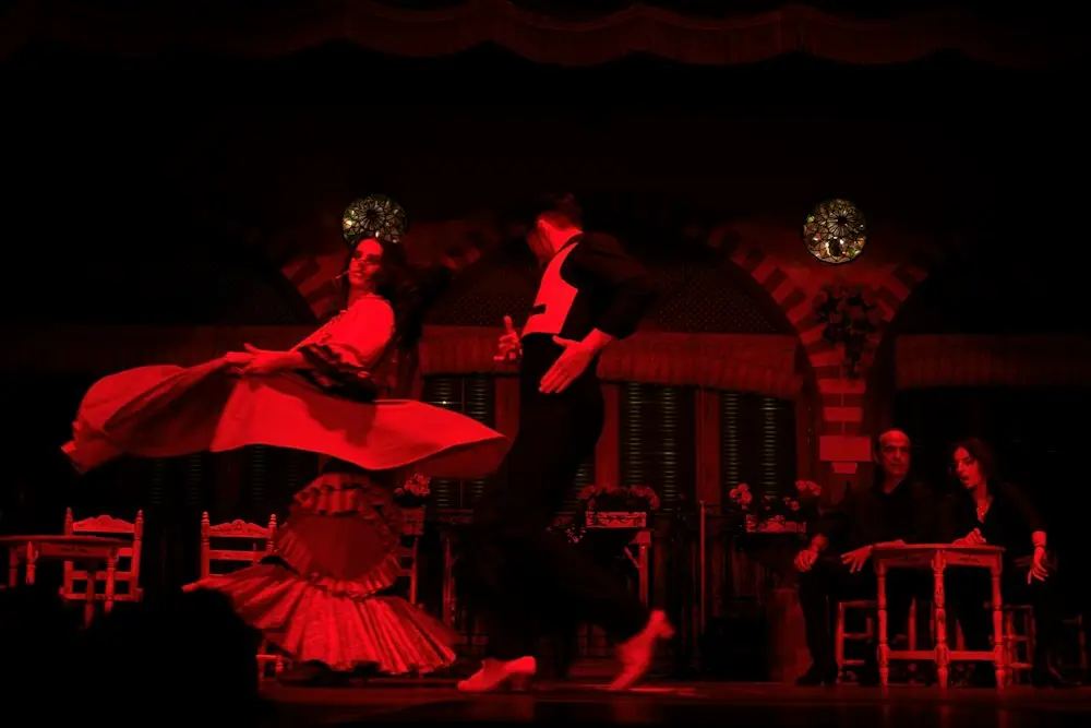 Flamenco op het podium